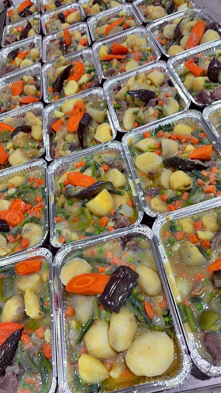 Ragoût de viande aux légumes du jardin
